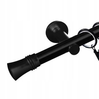 Jednoduchá záclonová tyč 19 mm 240 cm